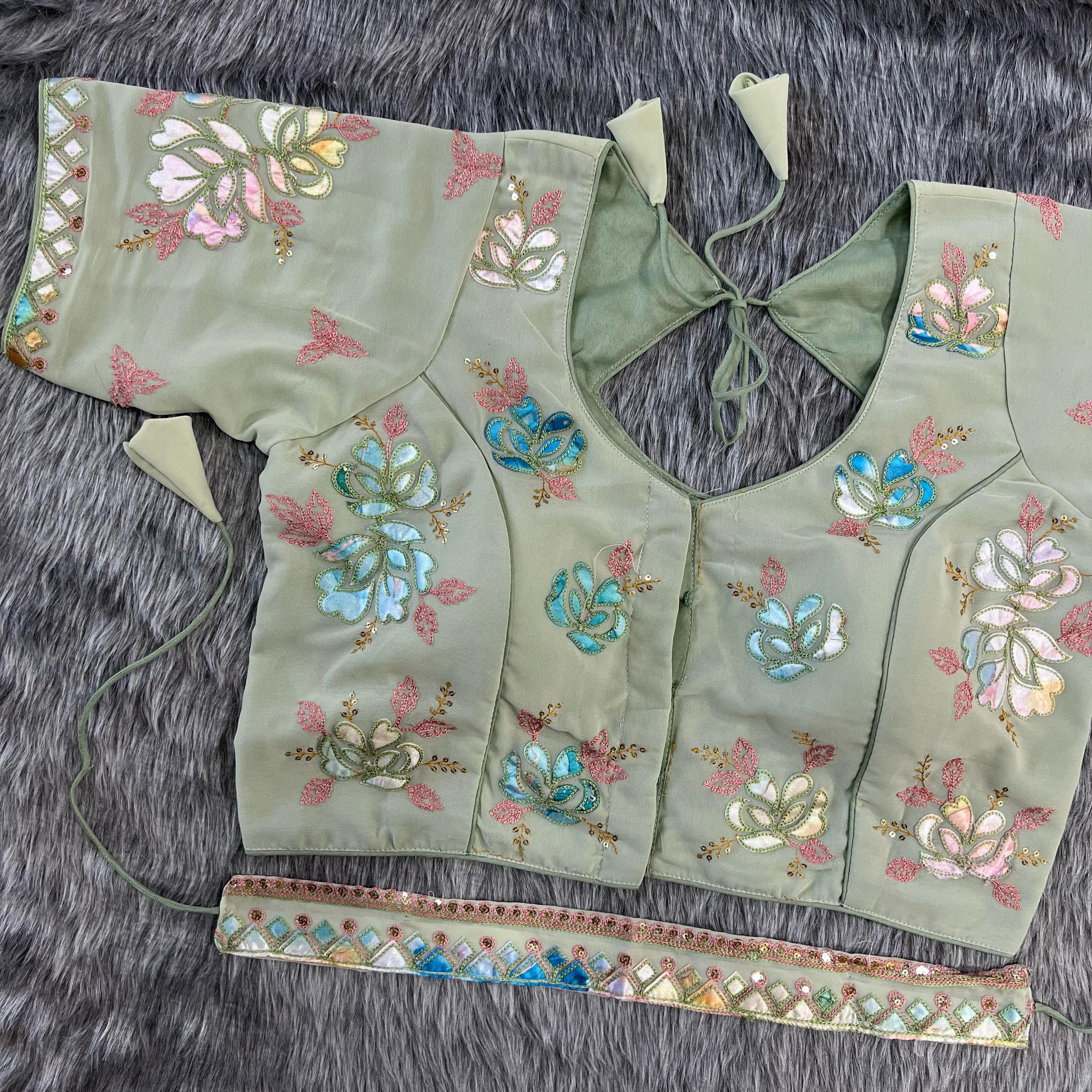 Beautiful Partywear Occasions Cutwork Blouse Collection - Anant Exports