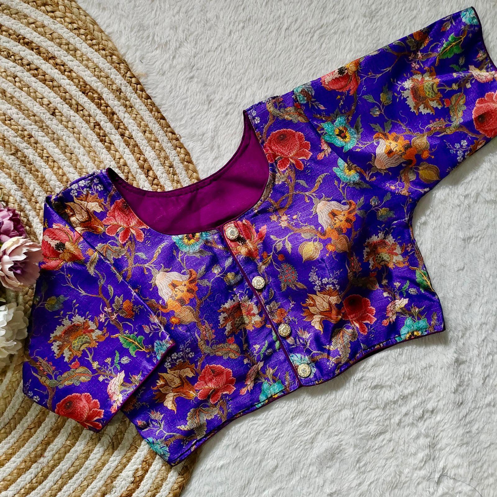 Beautiful Designer Decent Print Blouse - Anant Exports