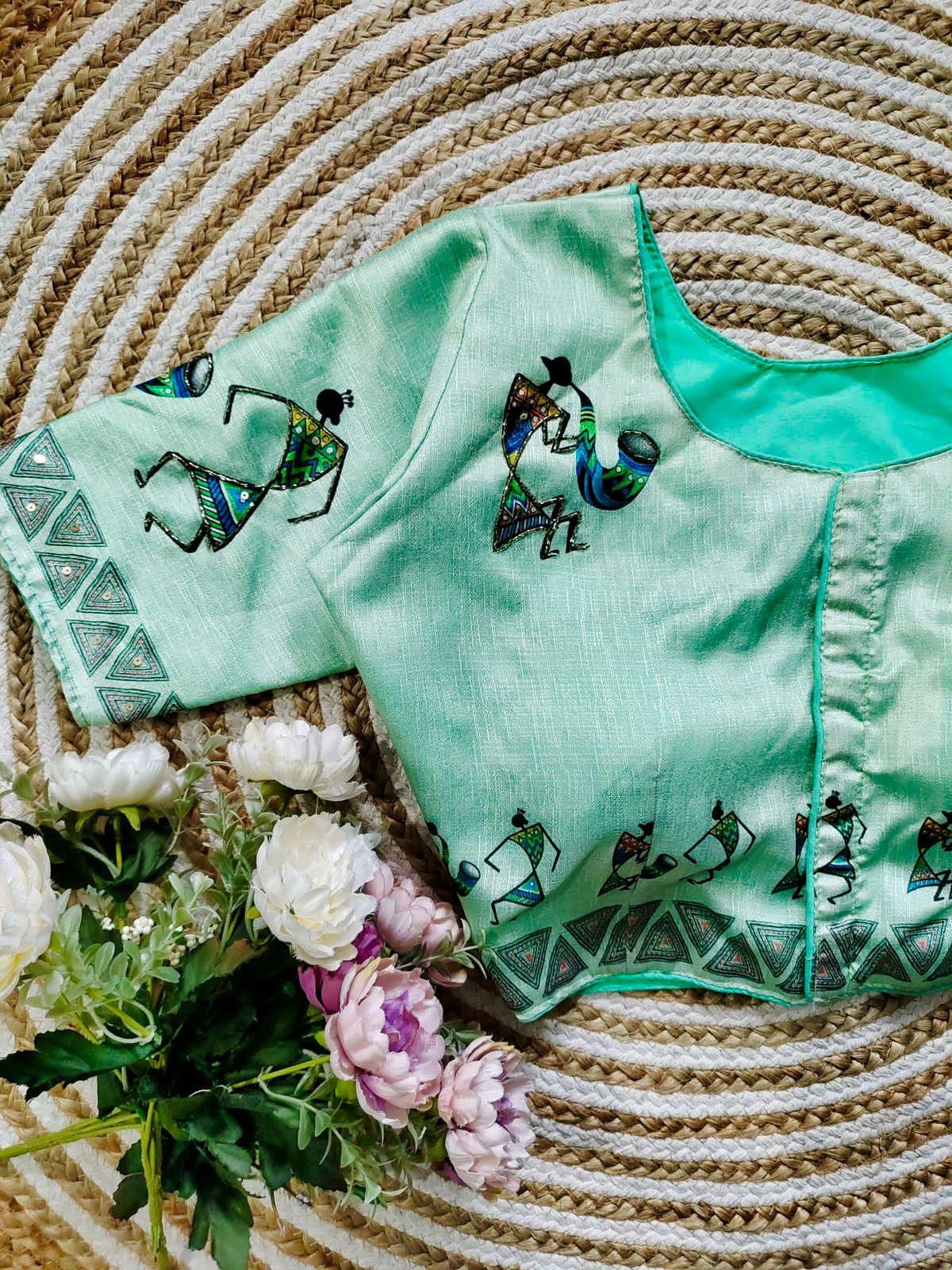 Beautiful Designer Decent Print Blouse - Anant Exports