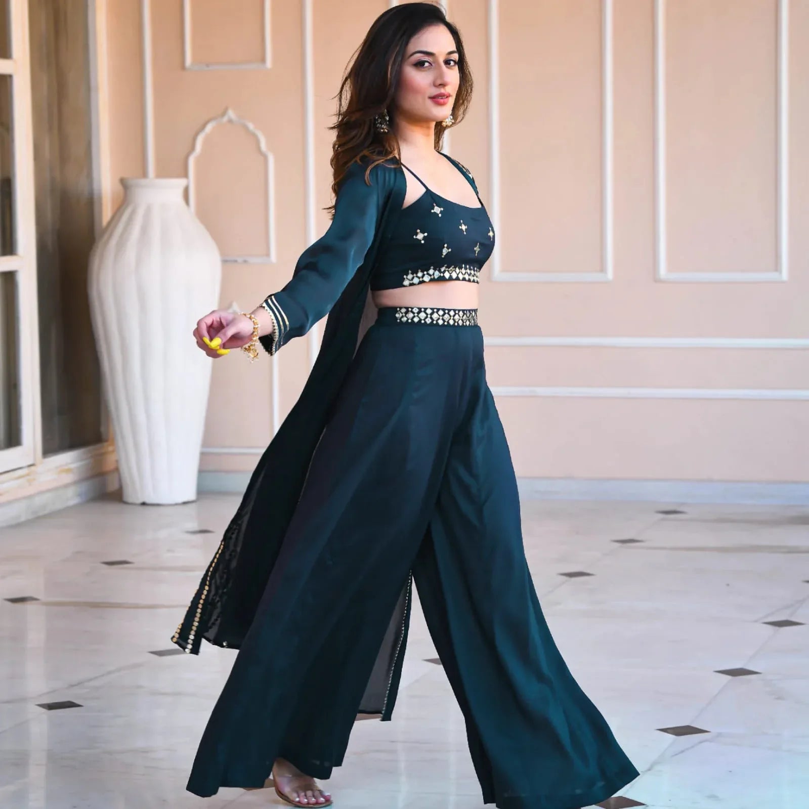 Designer Ethnic Wear Sharara Suit