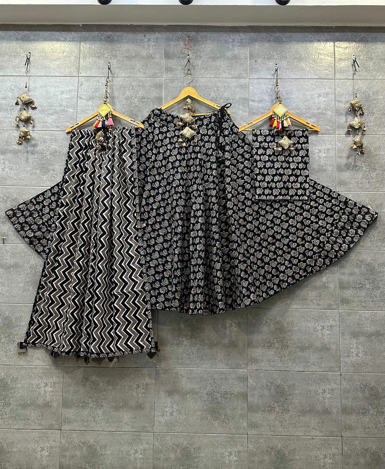 Beautiful Designer Cotton Lehenga Choli - Anant Exports