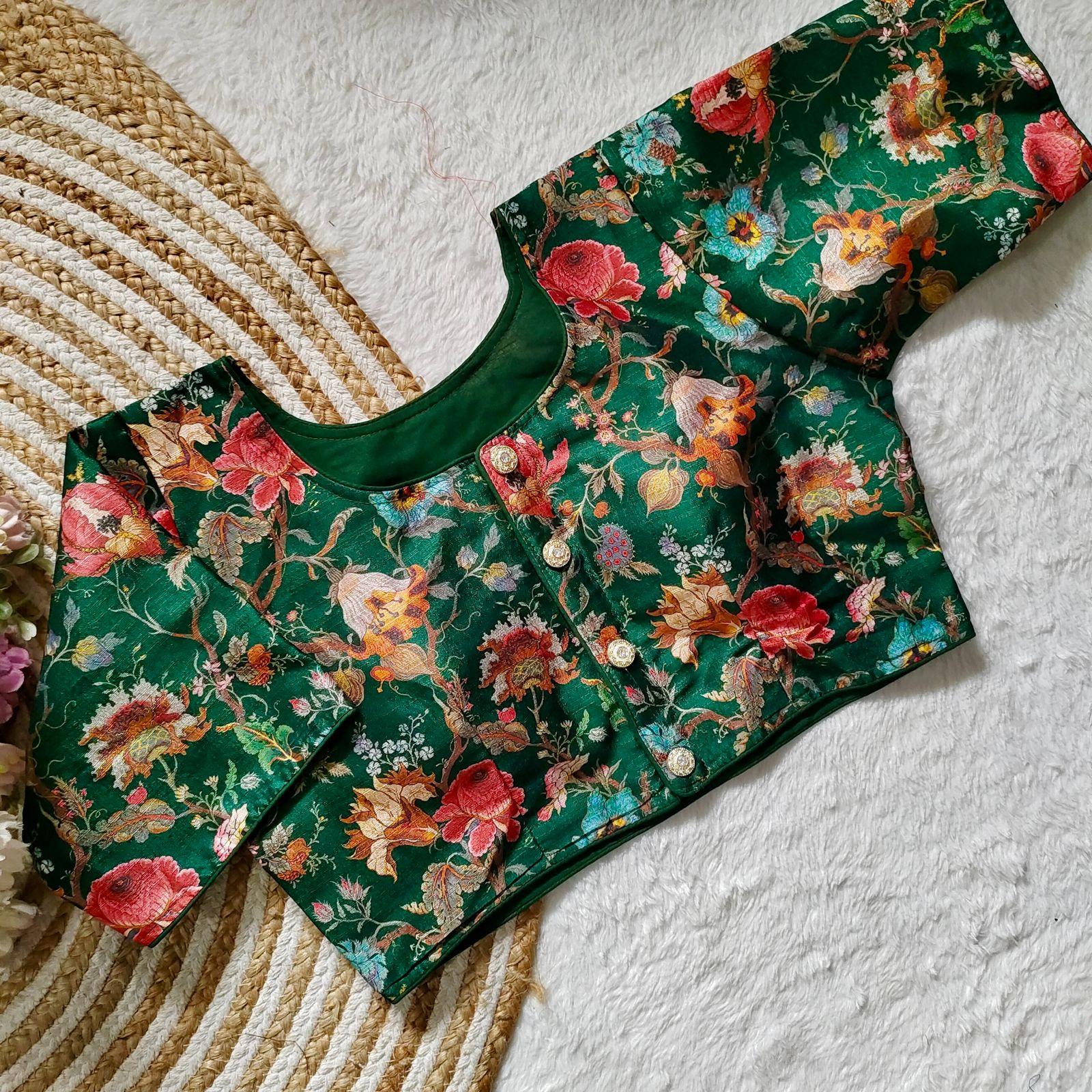 Beautiful Designer Decent Print Blouse - Anant Exports