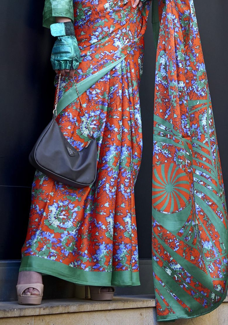Japan Satin Saree