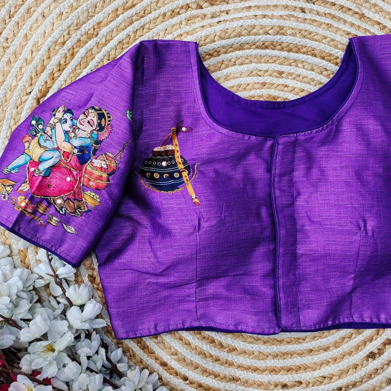 Beautiful Handcrafted all over Blouse - Anant Exports