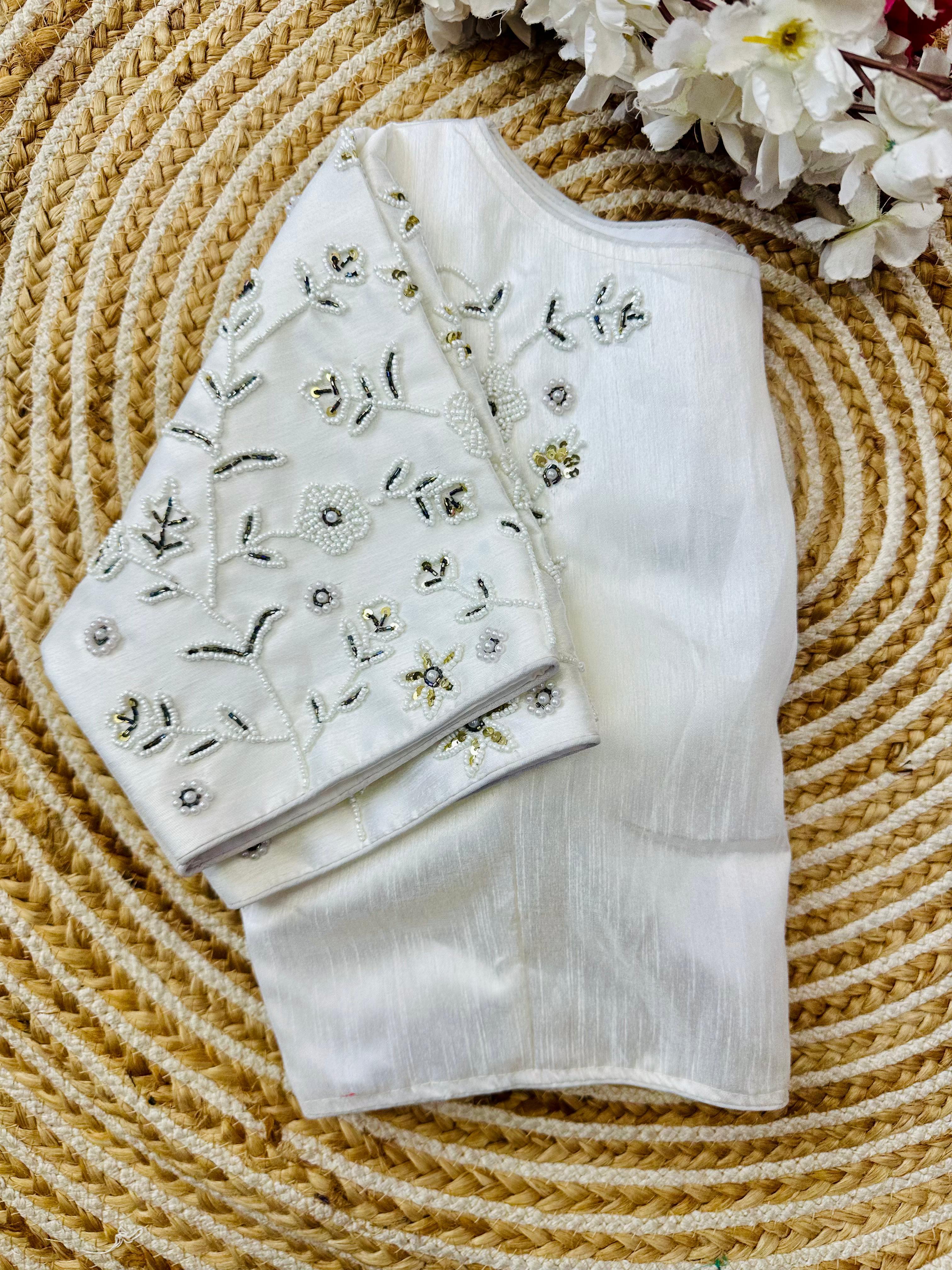 Beautiful Handcrafted all over Blouse - Anant Exports