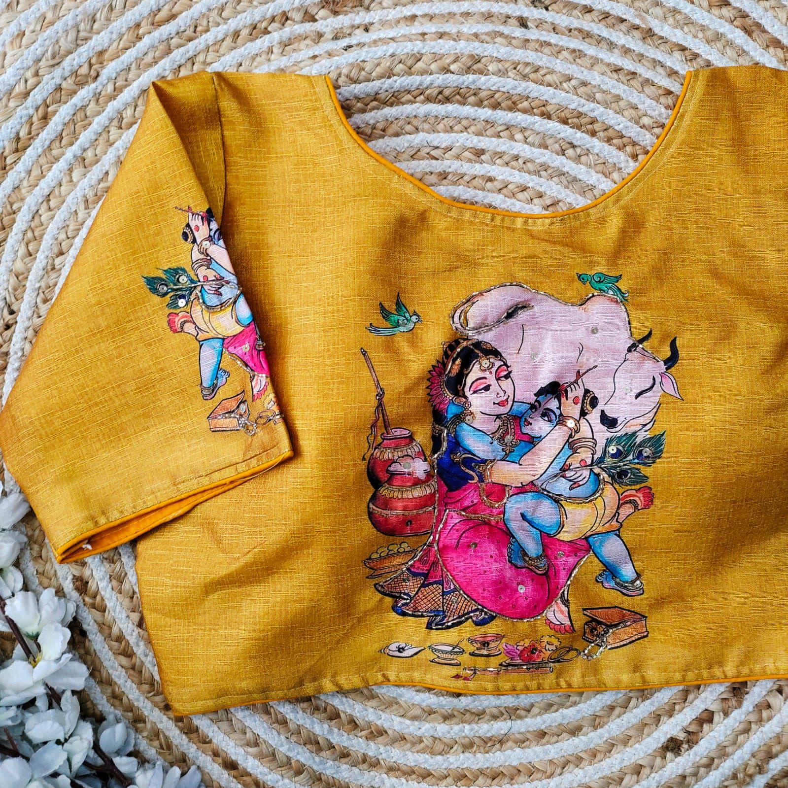 Beautiful Handcrafted all over Blouse - Anant Exports