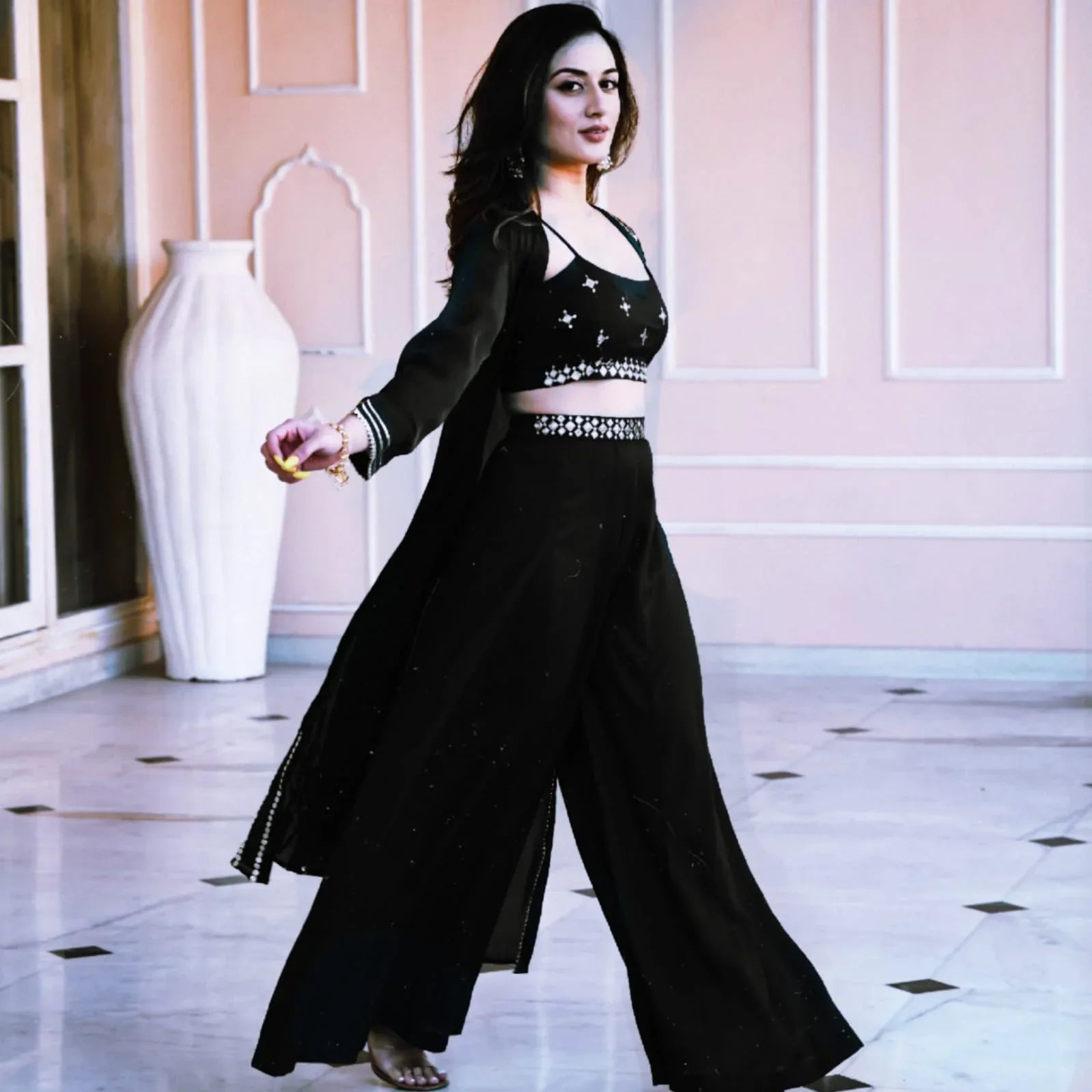 Designer Ethnic Wear Sharara Suit