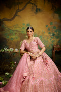 Bridal look in lehenga