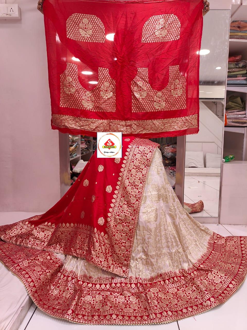 Rajasthani Traditional Dola Silk Lehenga Chunni - Anant Exports