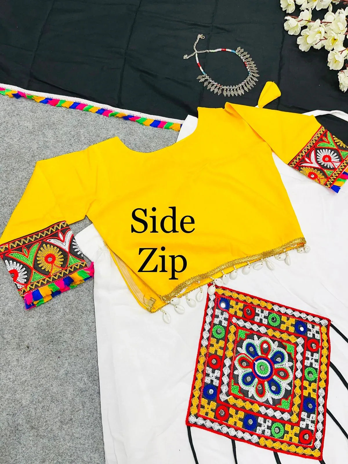 Kids Traditional Navratri Lehenga Choli - Anant Exports