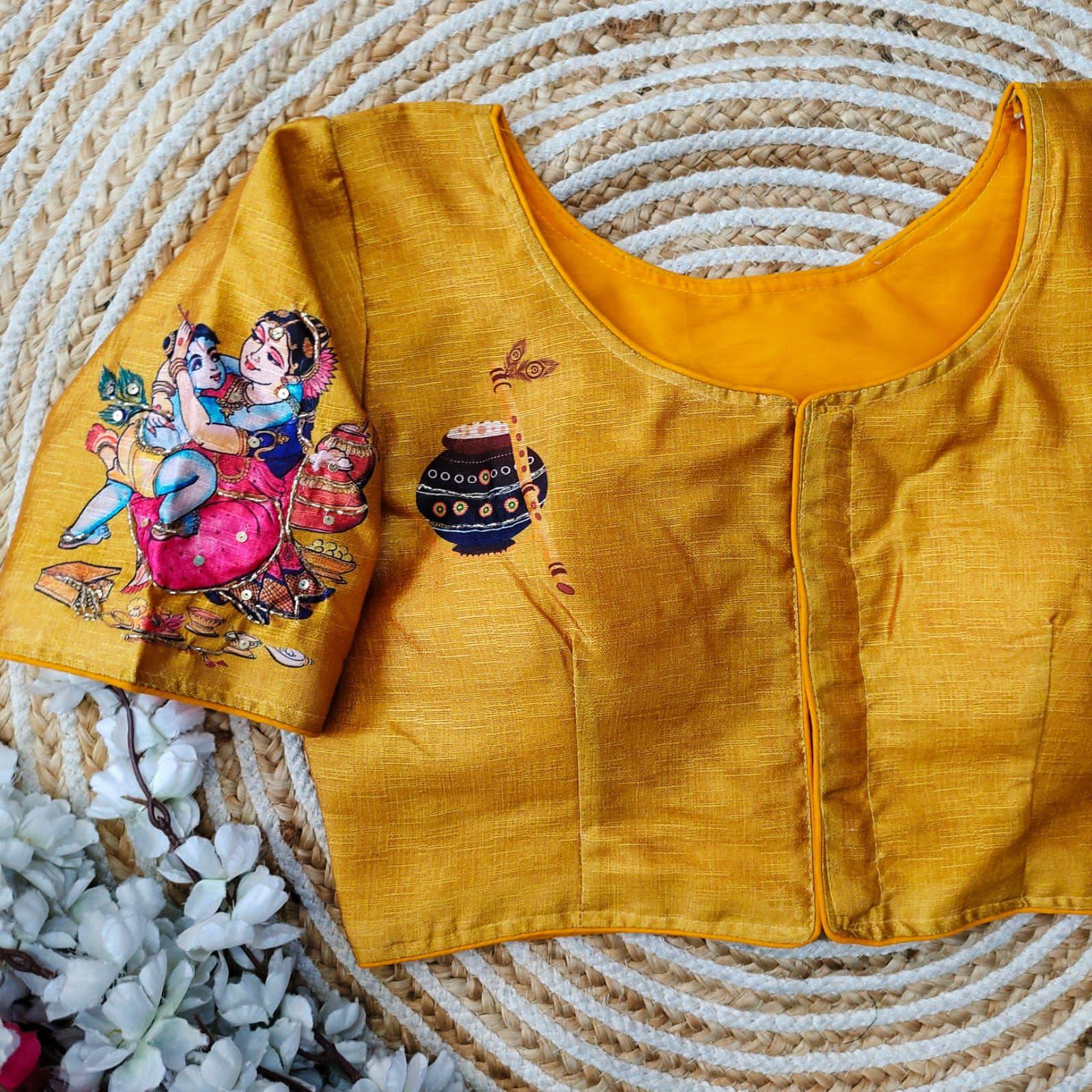 Beautiful Handcrafted all over Blouse - Anant Exports