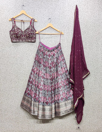 Bridal Designer Wedding Lehenga Choli Dno 1172