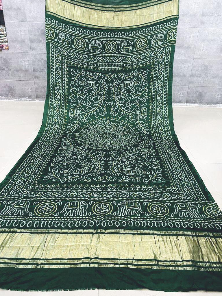 Beautiful Designer Semi Gaji Silk Dupptta - Anant Exports