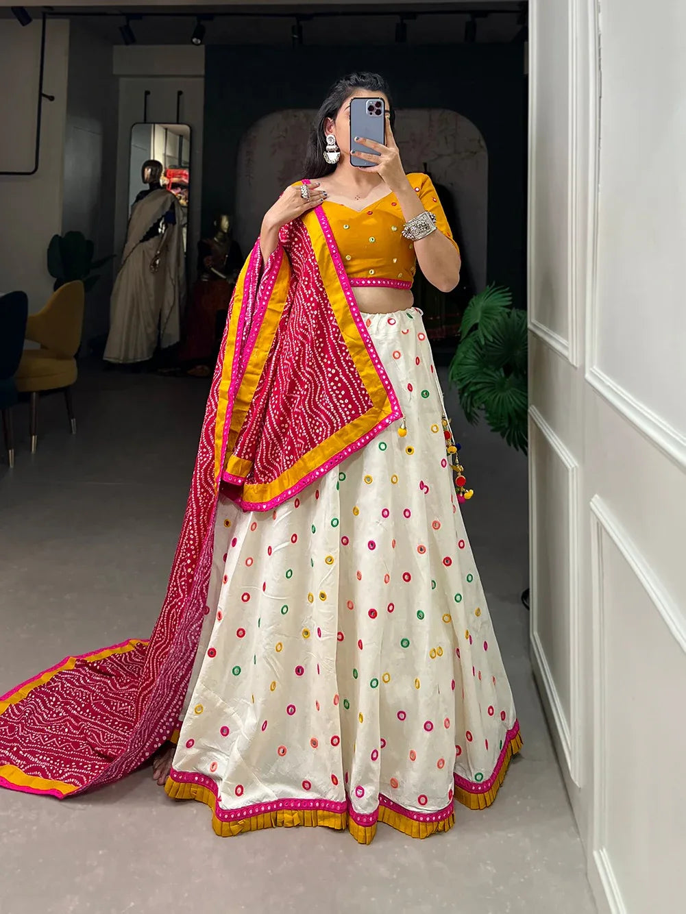 Navratri Special Traditional Looks For Lehenga choli Dno 1620 - Anant Exports