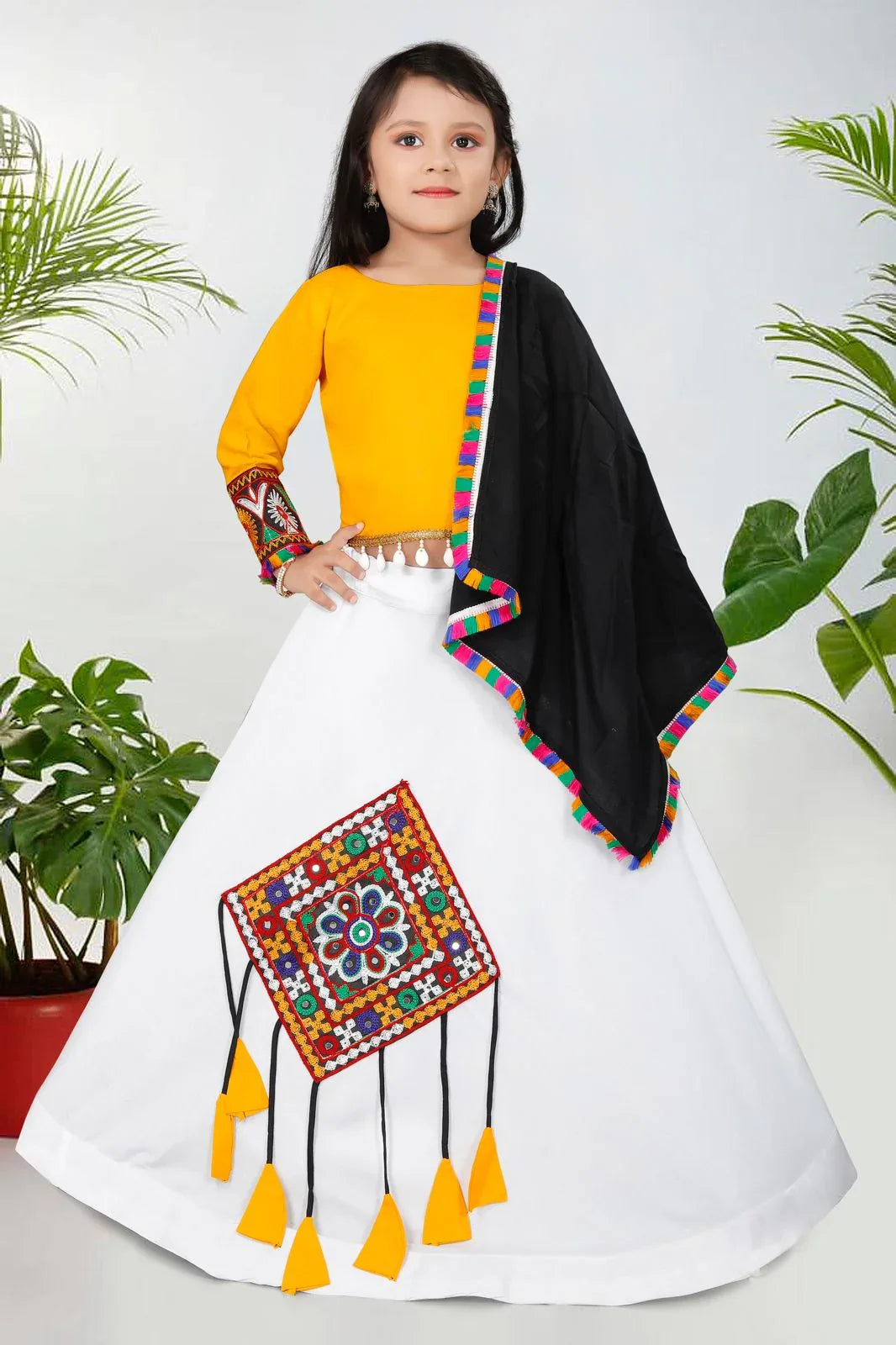 Kids Traditional Navratri Lehenga Choli - Anant Exports