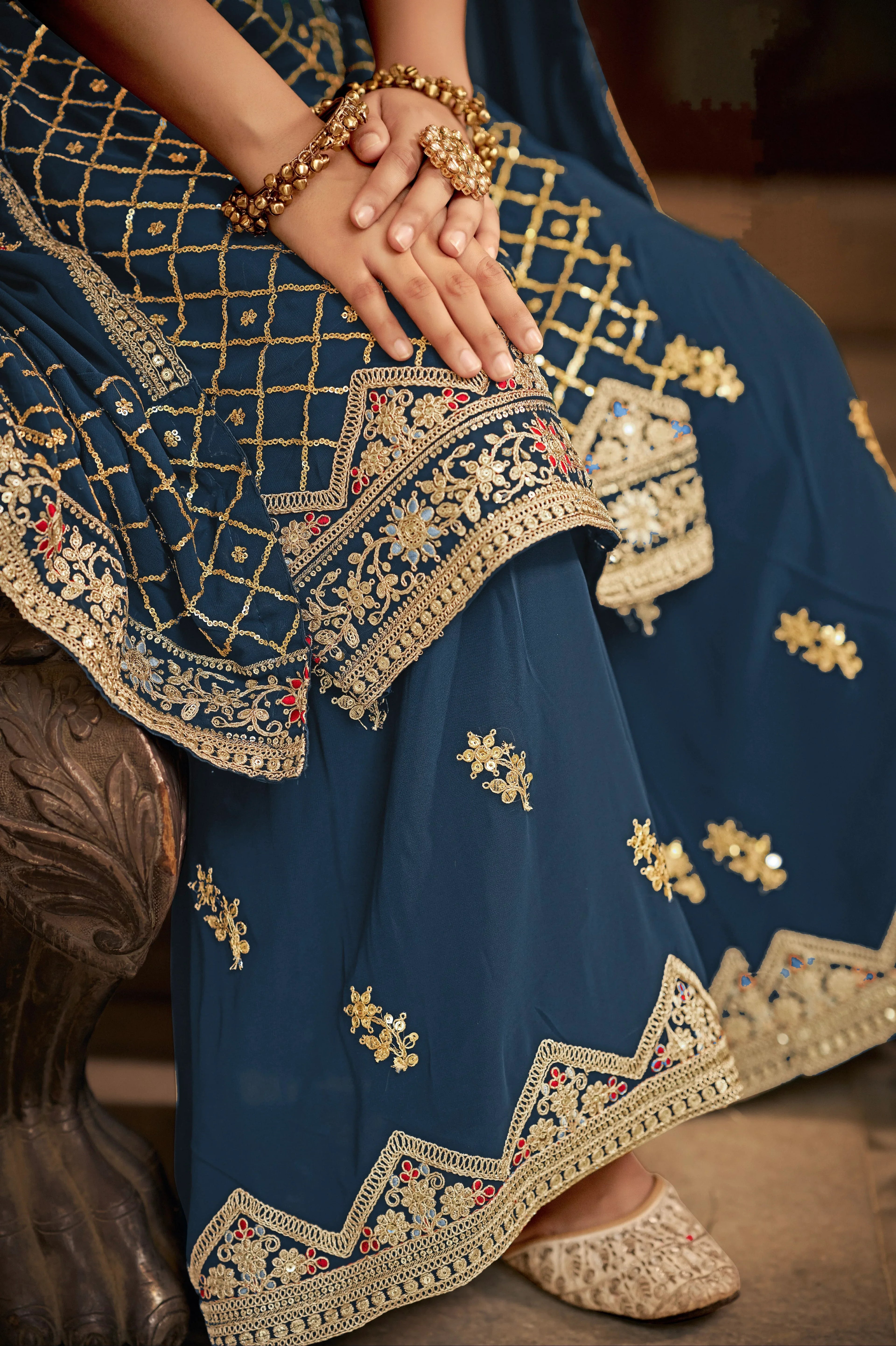Designer Wedding Wear Latest Punjabi Style Salwar Suit