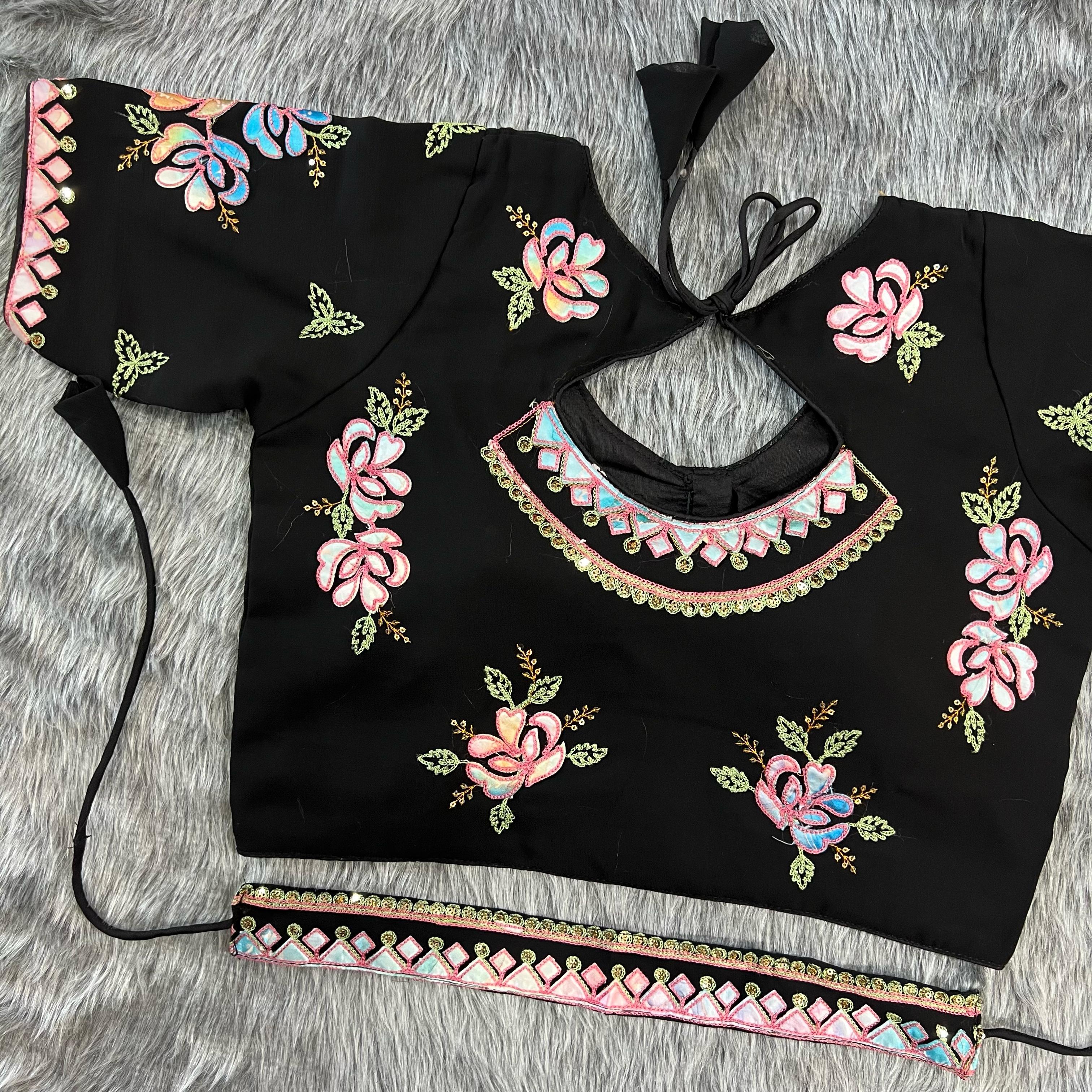 Beautiful Partywear Occasions Cutwork Blouse Collection - Anant Exports