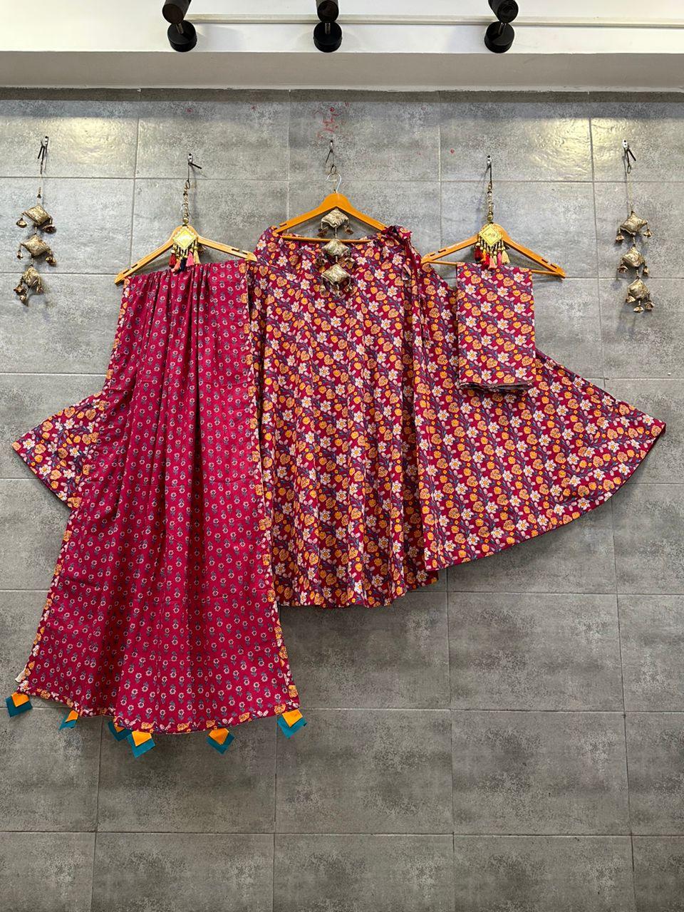 Beautiful Designer Cotton Lehenga Choli - Anant Exports