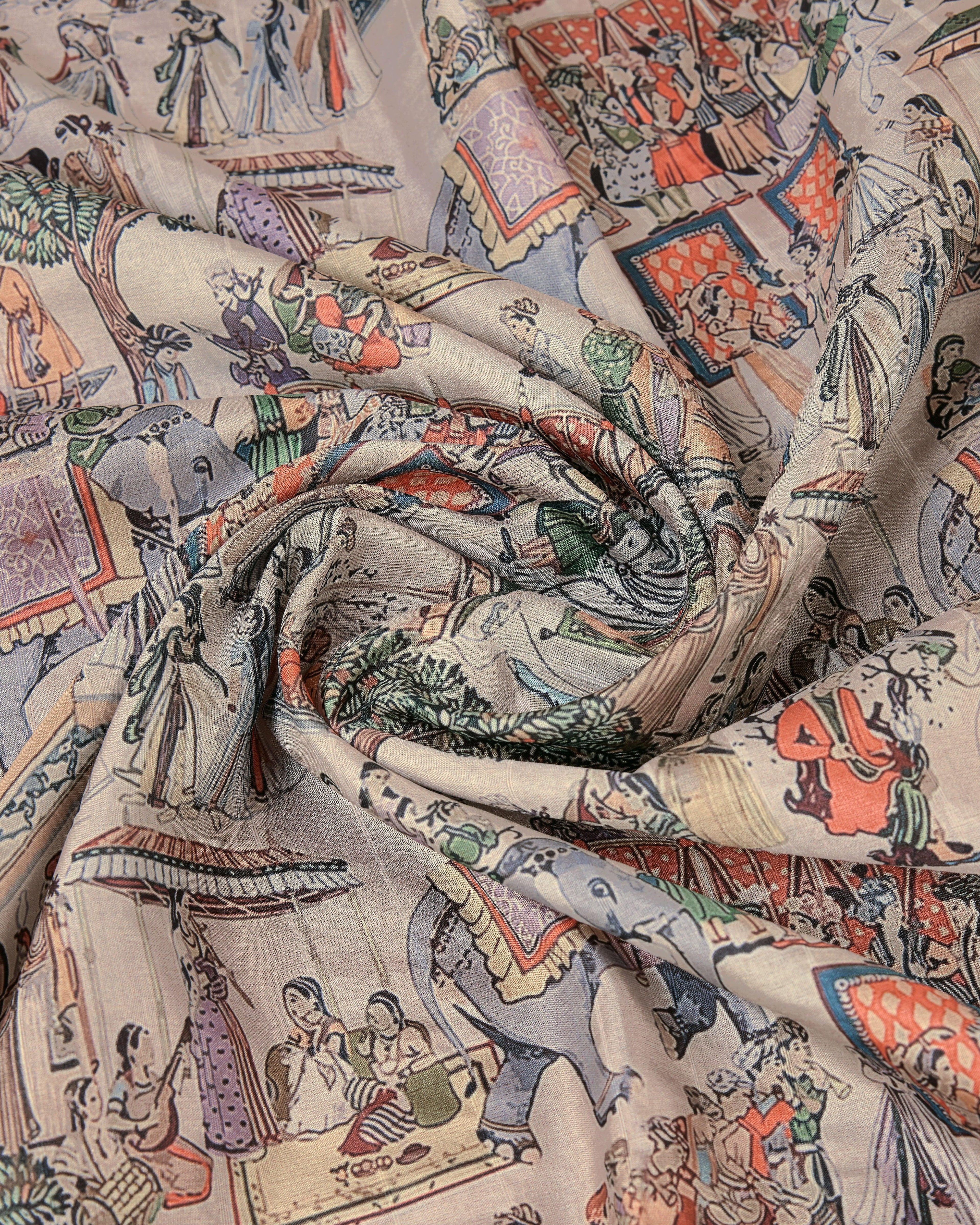 Fashionable Cotton Digital Print Saree for Every Occasion