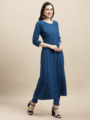 POORVA VOL 01 FESTIVE WEAR KURTI