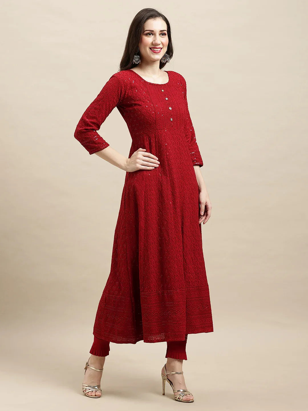 POORVA VOL 01 FESTIVE WEAR KURTI - Anant Exports