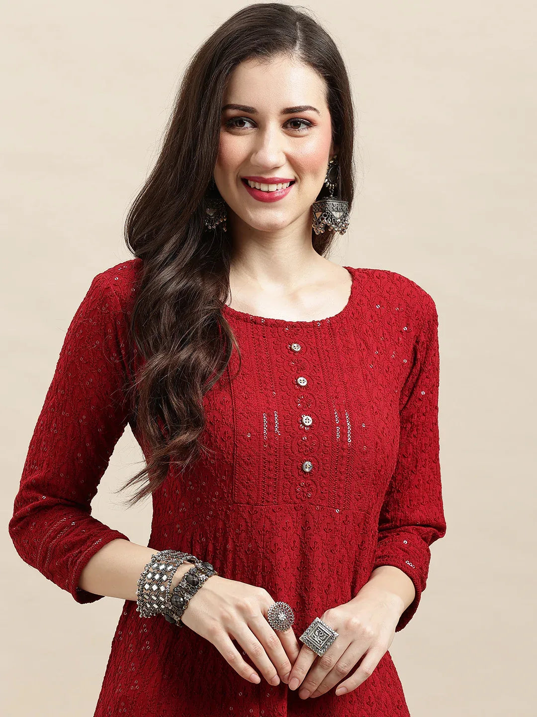 POORVA VOL 01 FESTIVE WEAR KURTI - Anant Exports
