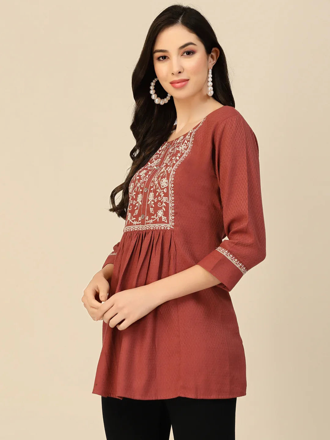 ZENY VOL 07 FANCY SHORT TOP D.NO. SNS-49513 - Anant Exports