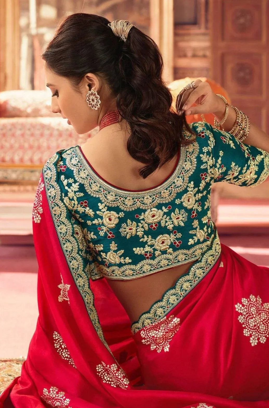 Sulakshmi Olivia Festive Wear Saree D.No 7807 - Anant Exports