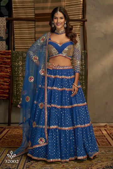 Arya Euphoria Vol-9 Dno- 32002 Designer Lehenga Anant Tex Exports Private Limited