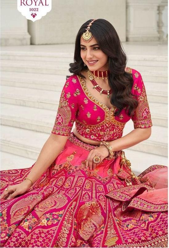 ROYAL VOL 31 DESINGER WEDDING LEHENGA D.NO 1022 Anant Tex Exports Private Limited