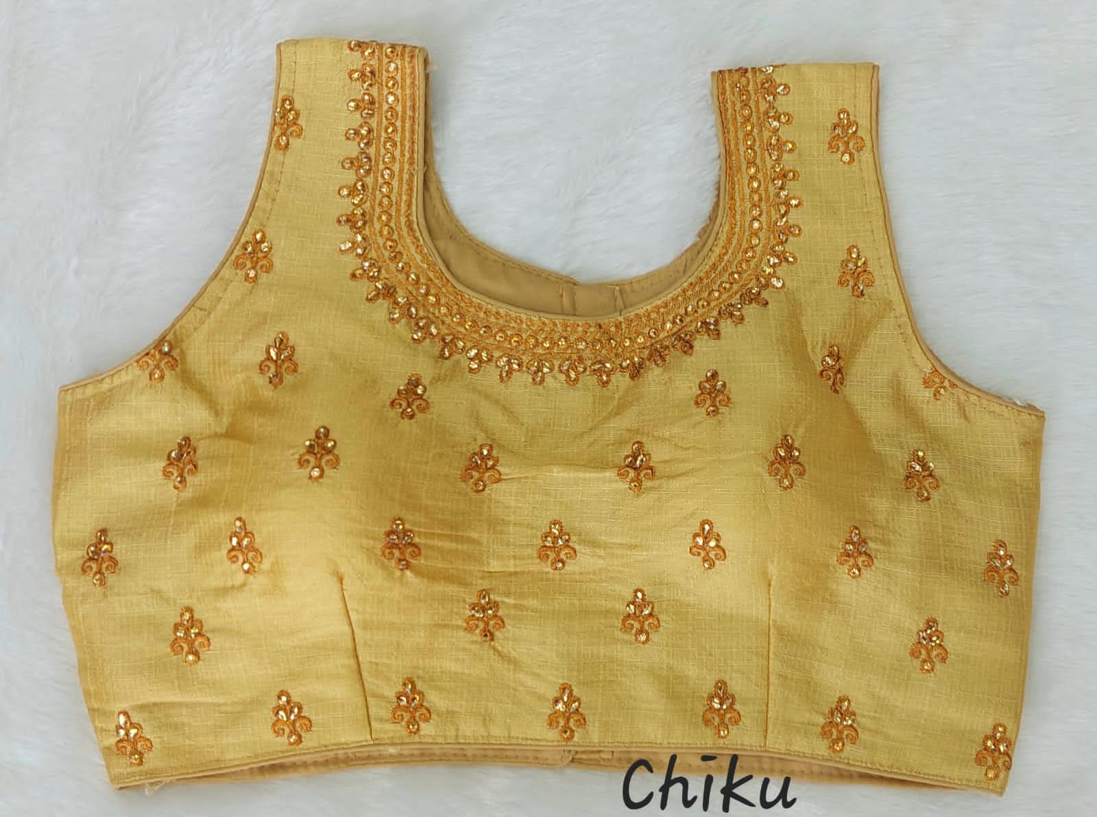Readymade Fentam Silk Blouse - Anant Exports