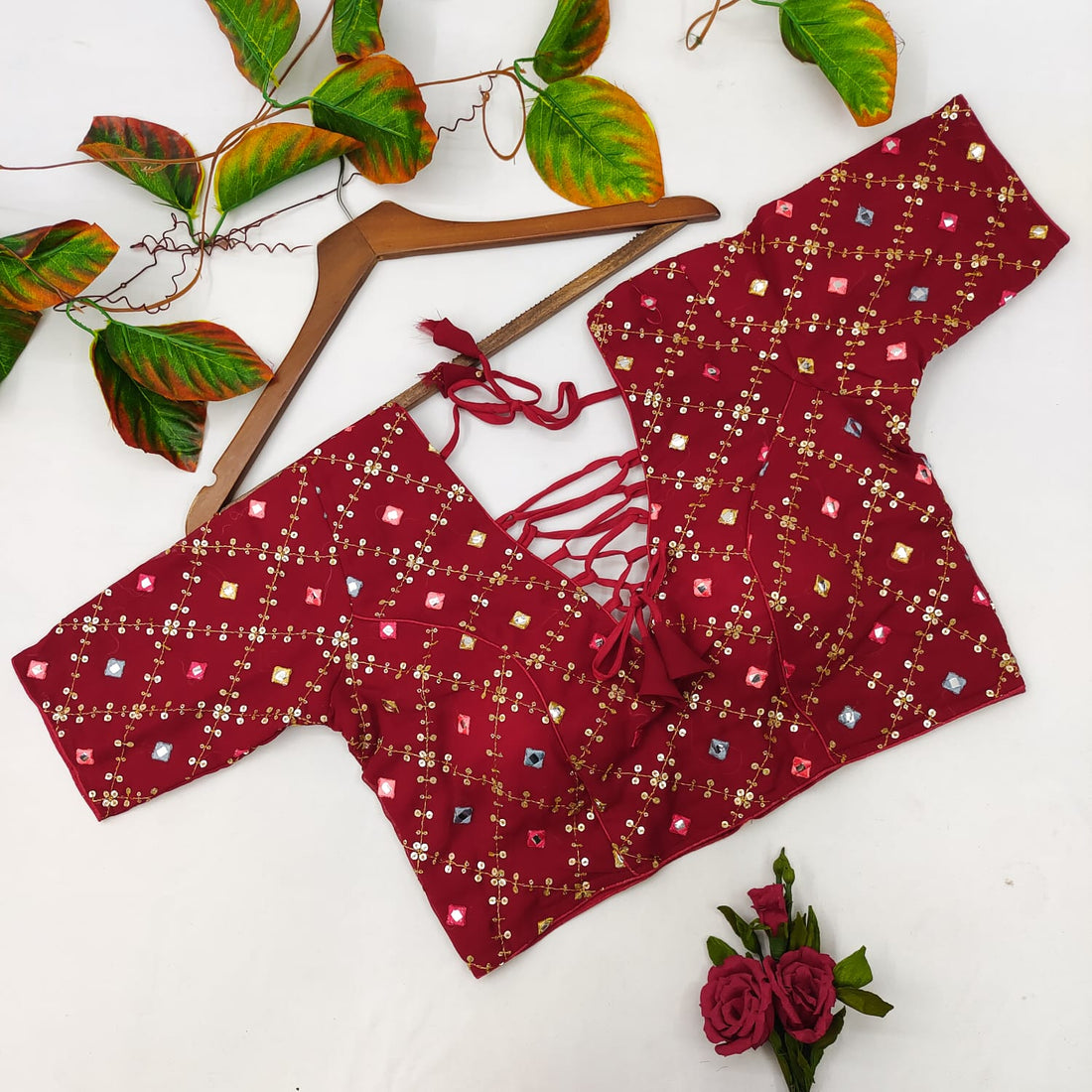 GEORGETTE TRENDY BLOUSE Anantexports