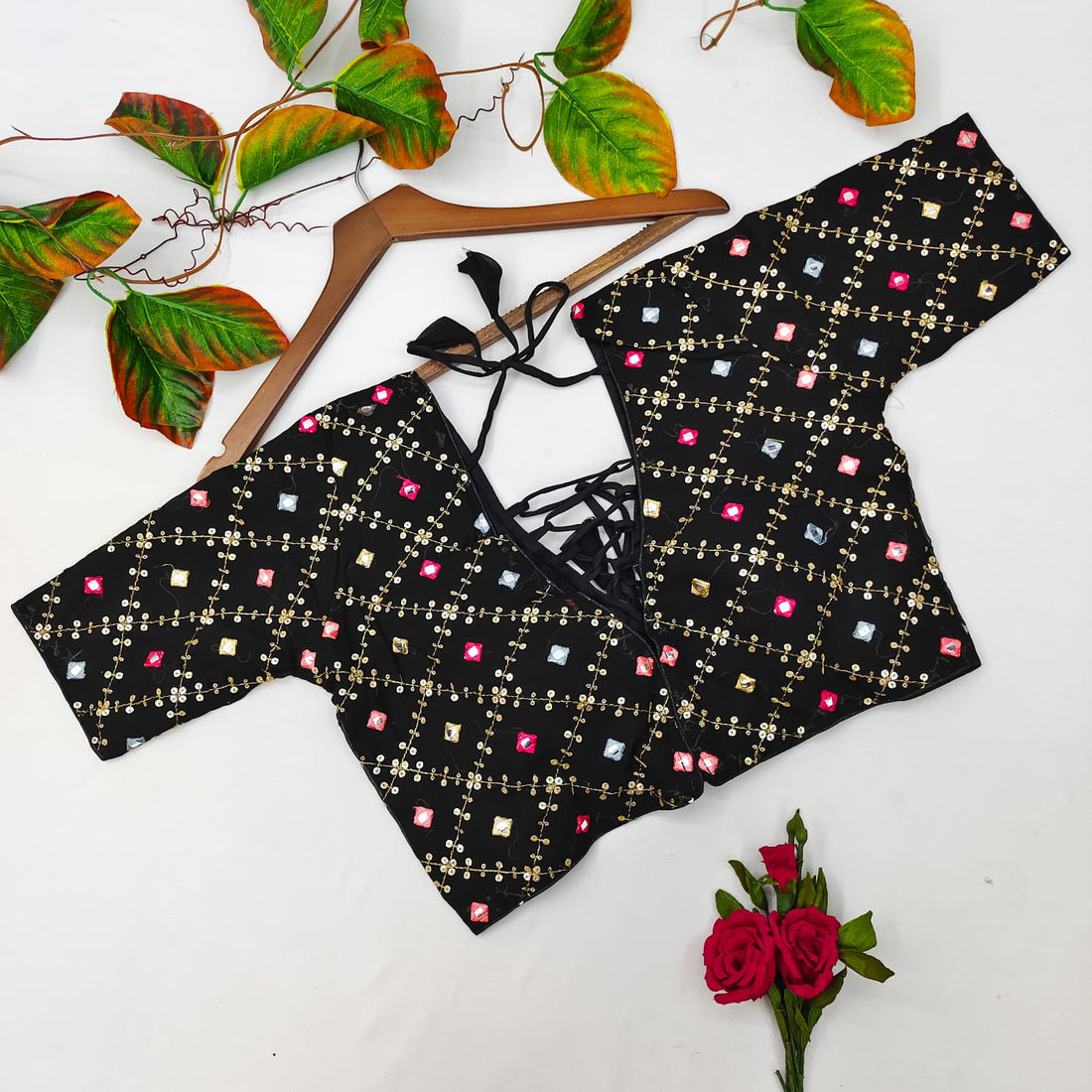 GEORGETTE TRENDY BLOUSE Anantexports