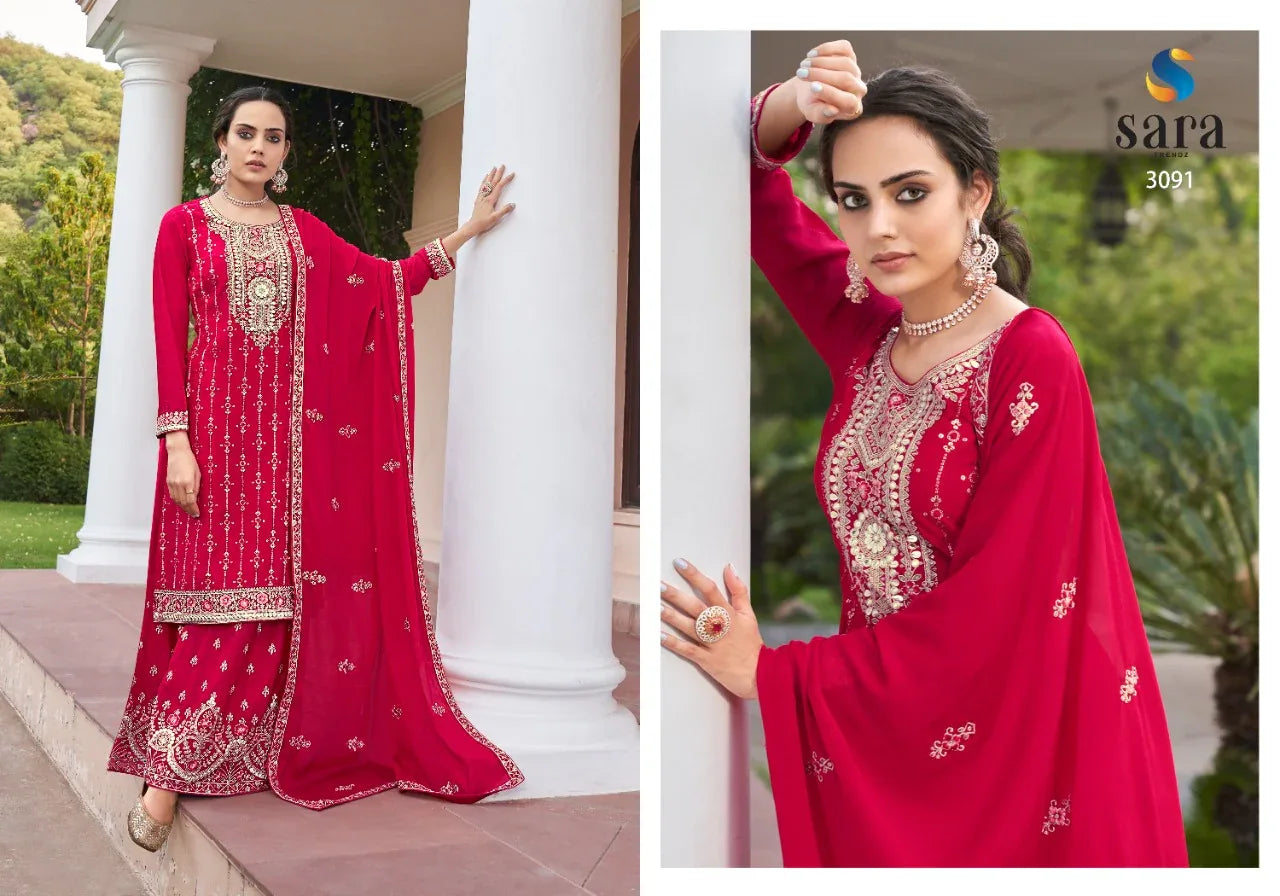Party Wear Chudidar Suite Sara Pasoori Anant Tex Exports Private Limited