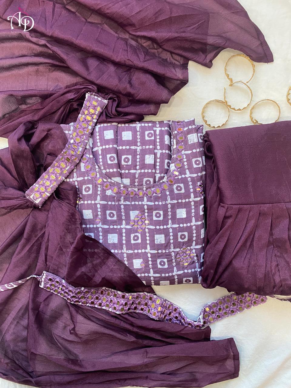 Party Wear Designer Kediya Sharara Suite Anant Tex Exports Private Limited