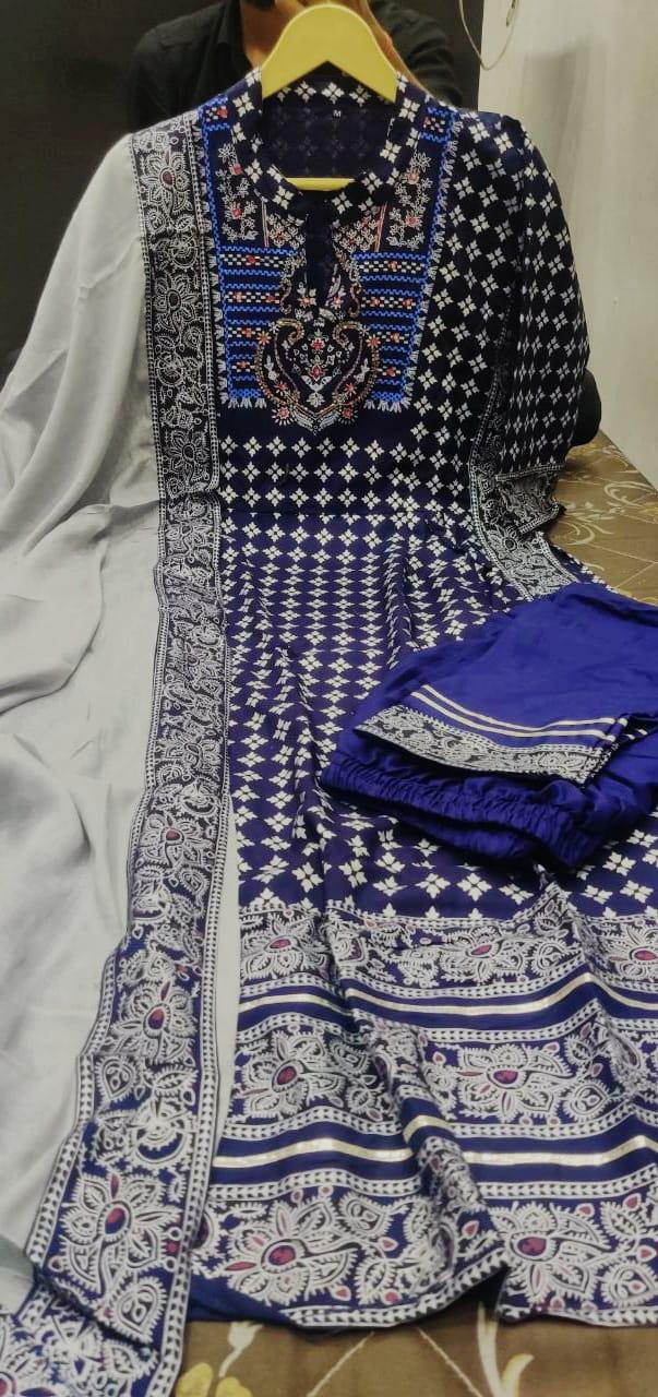 Traditional Beautiful Designer Reyon Suite Anant Tex Exports Private Limited