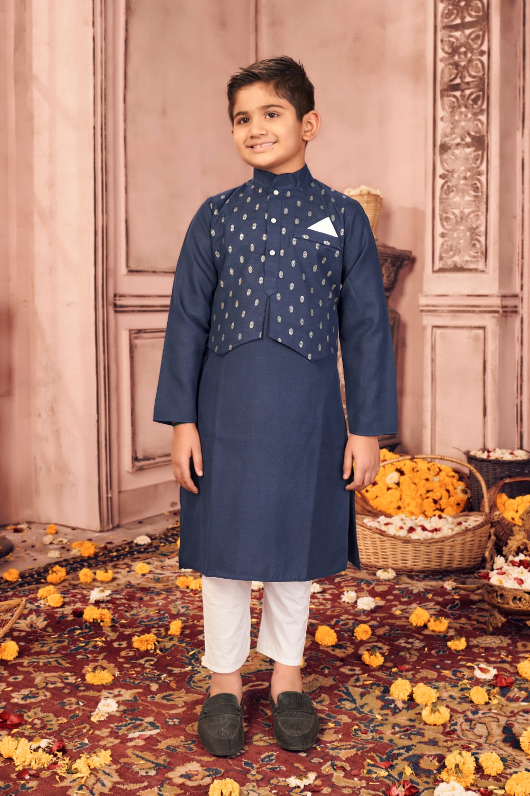 Kids Boy Kurta Pajama with Koti Anantexports
