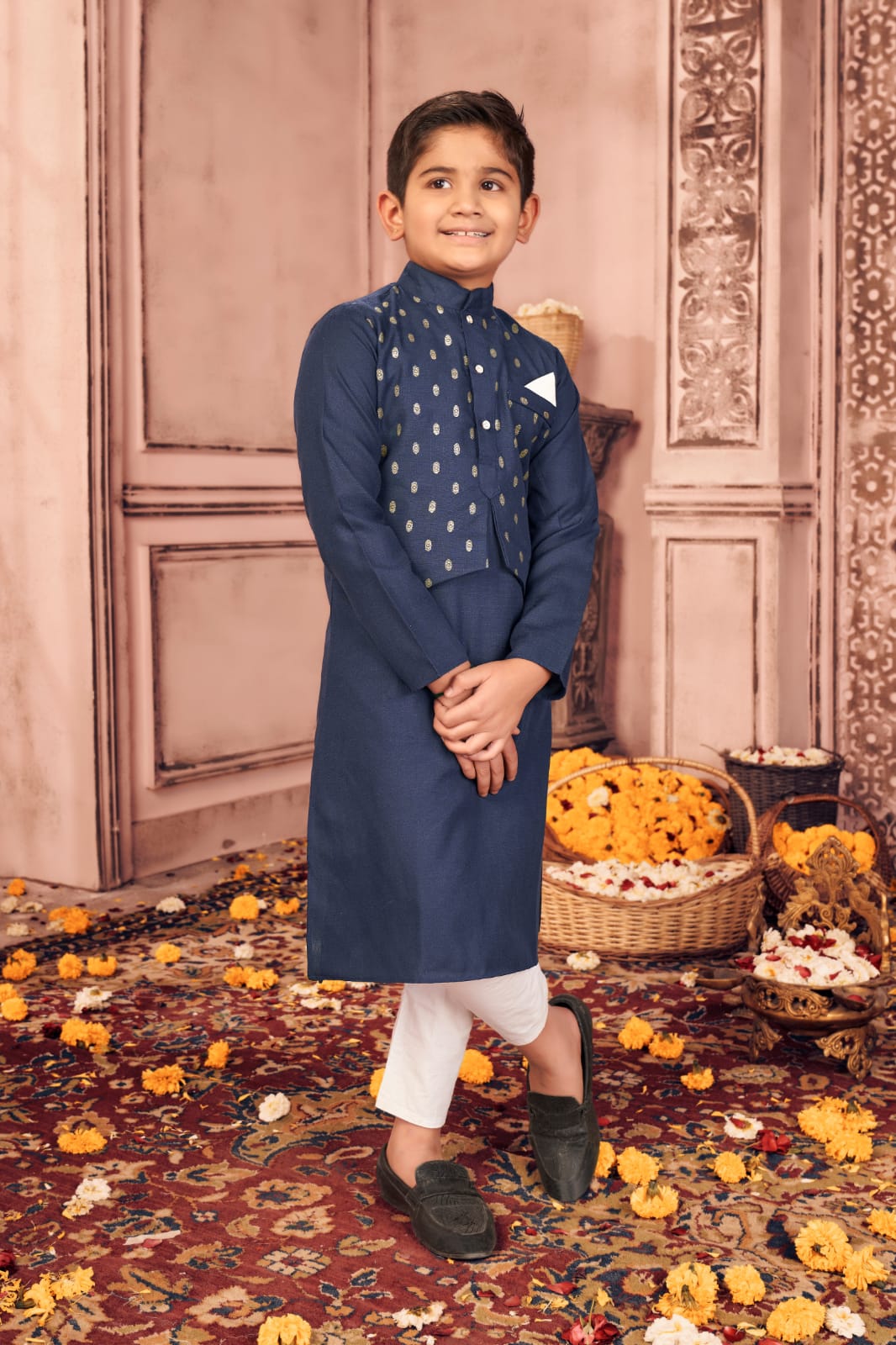 Kids Boy Kurta Pajama with Koti Anantexports