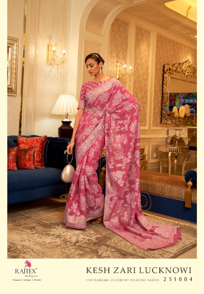 Party Wear RajTex Kesh zari Lucknowi - Anant Exports