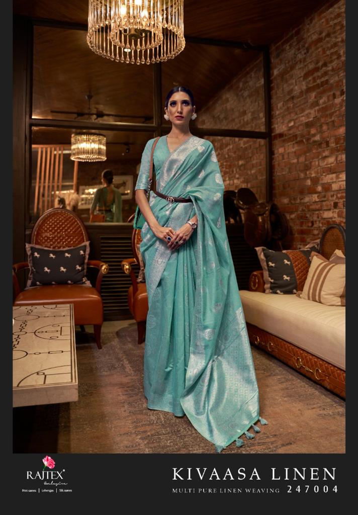 Party wear RajTex Kivaasa Linen Anantexports