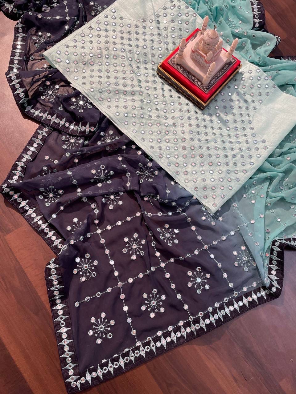 FAUX GEORGETTE SAREE Anant Tex Exports Private Limited