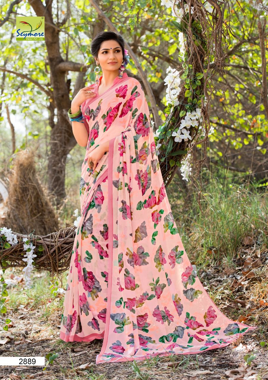 Georgette Plain Seymore Champa 3 Anant Tex Exports Private Limited