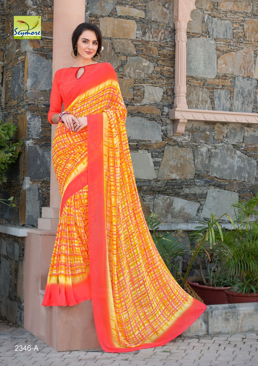 Georgette Plain Seymore Champa 3 Anant Tex Exports Private Limited