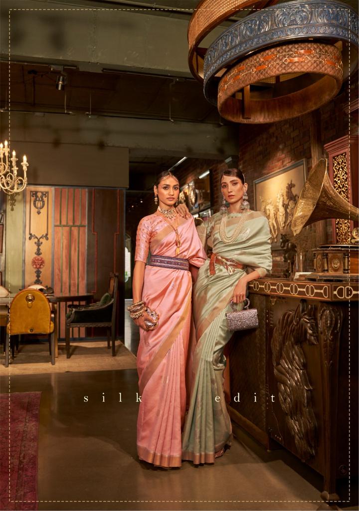 RajTex Kushita Silk Handloom Weaving Saree Anant Tex Exports Private Limited