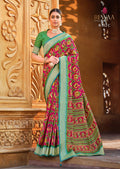 Rewa Samantha Soft Patola Brasso Saree Anant Tex Exports Private Limited