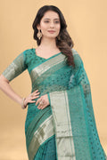 Pure Suprima Organza Silk Saree With Pompom+Sequence Anant Tex Exports Private Limited