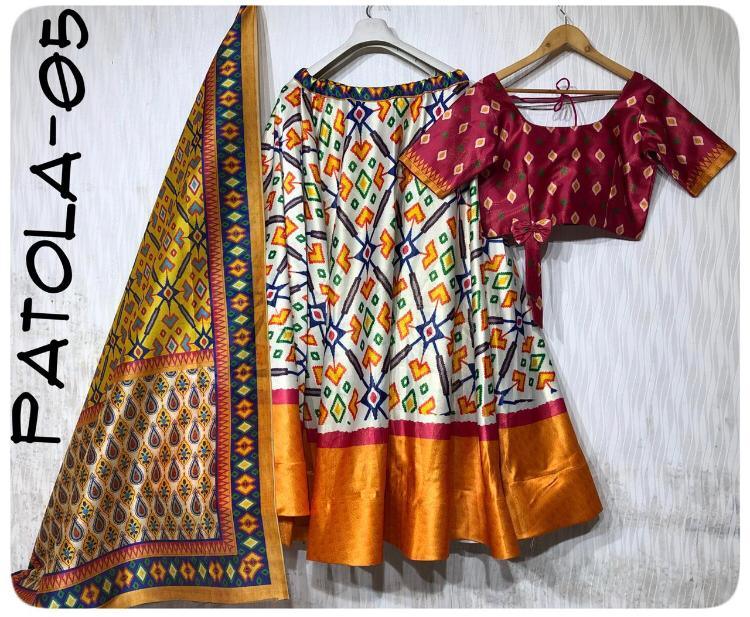 Party Wear Navratri Digital Print Lehenga Choli Anant Tex Exports Private Limited