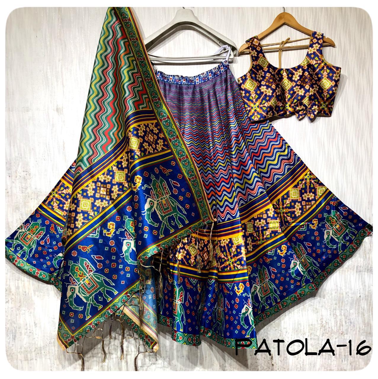Party Wear Navratri Digital Print Lehenga Choli Anant Tex Exports Private Limited