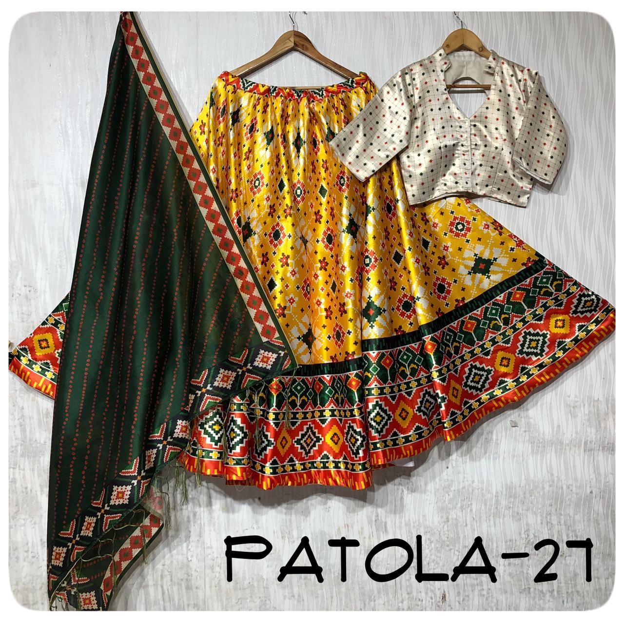 Party Wear Navratri Digital Print Lehenga Choli Anant Tex Exports Private Limited