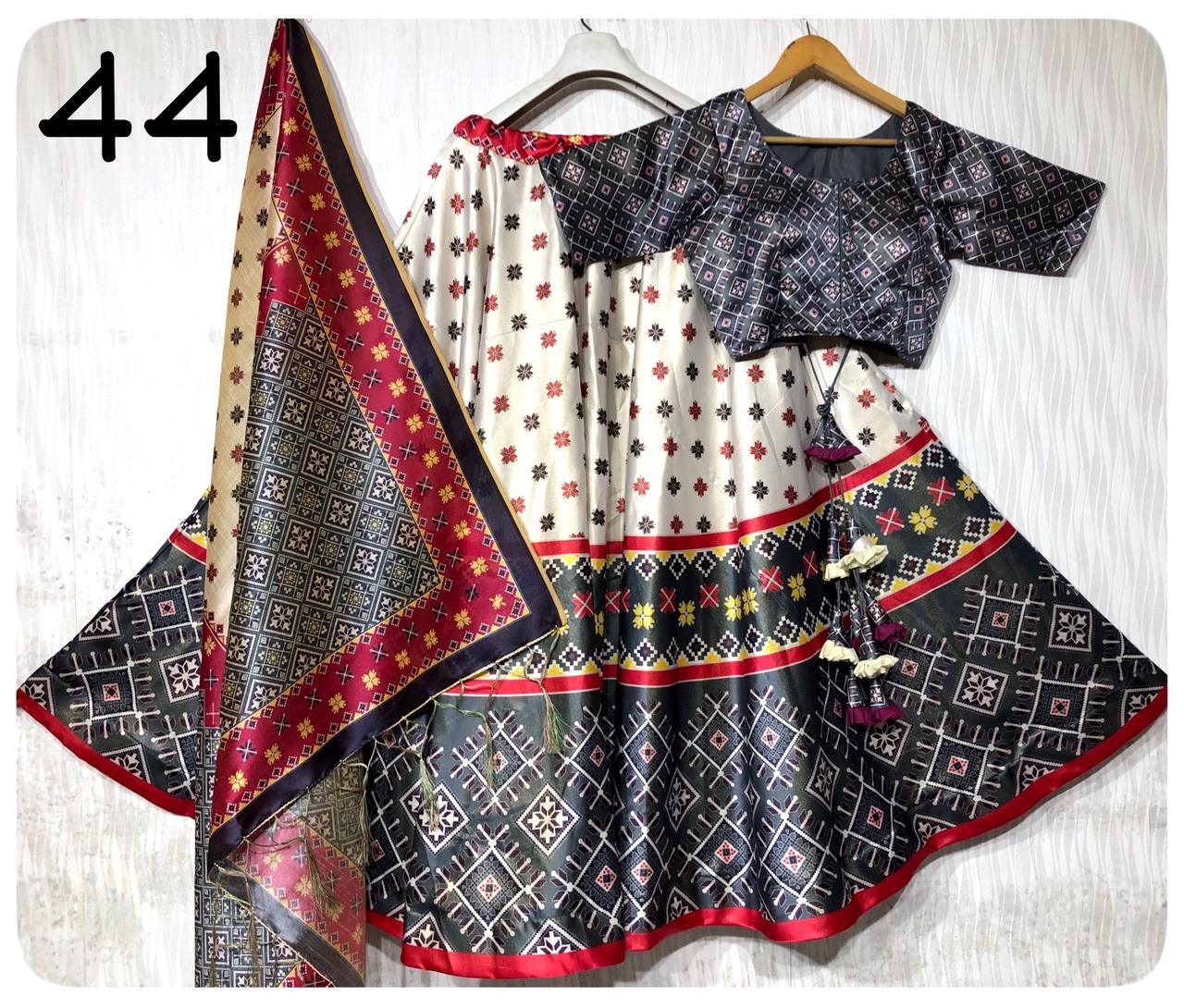 Party Wear Navratri Digital Print Lehenga Choli Anant Tex Exports Private Limited